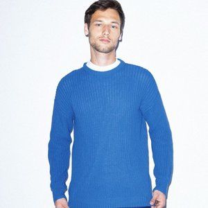 American Apparel Mens Fisherman Pullover - L